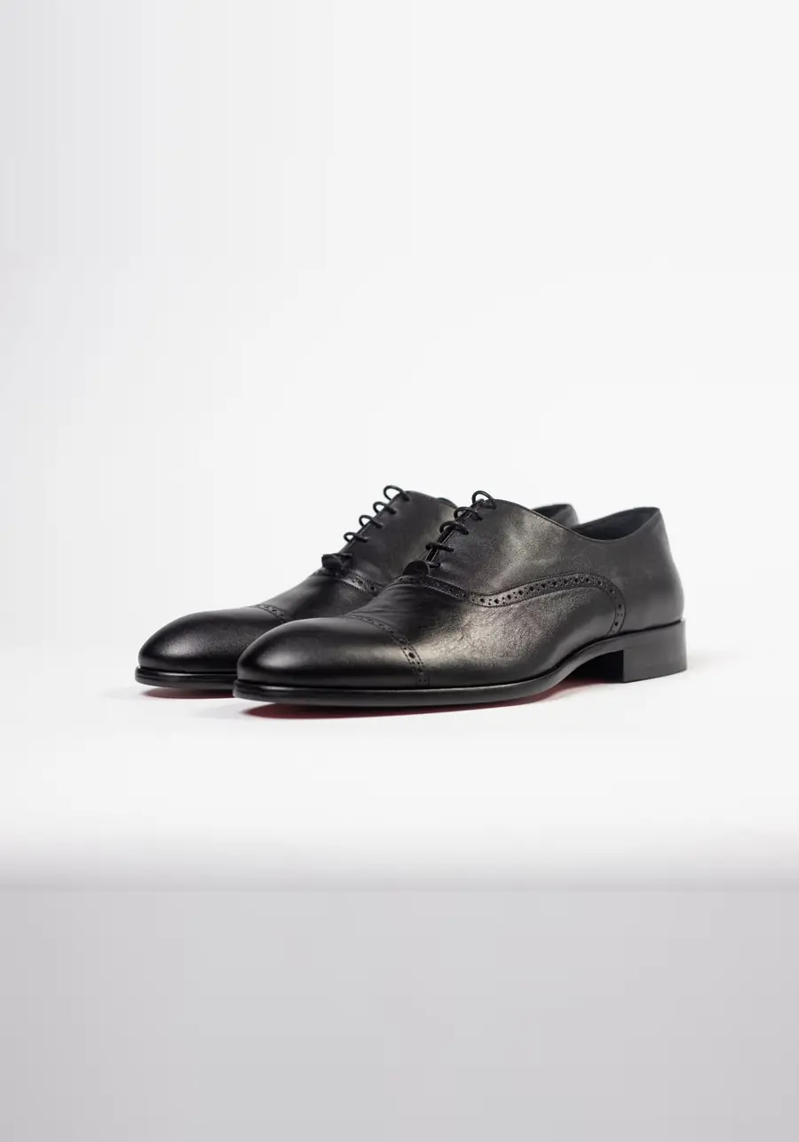 Perforated Lace Up