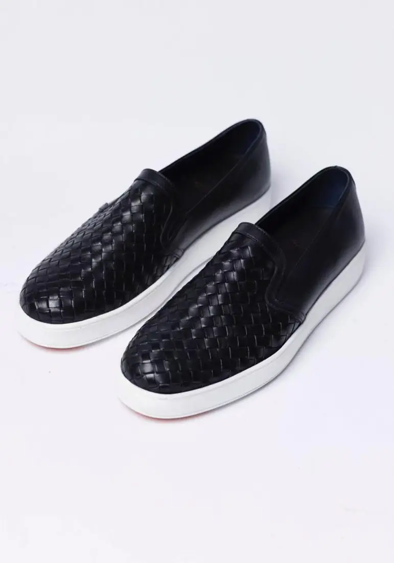 Woven Basket Loafers
